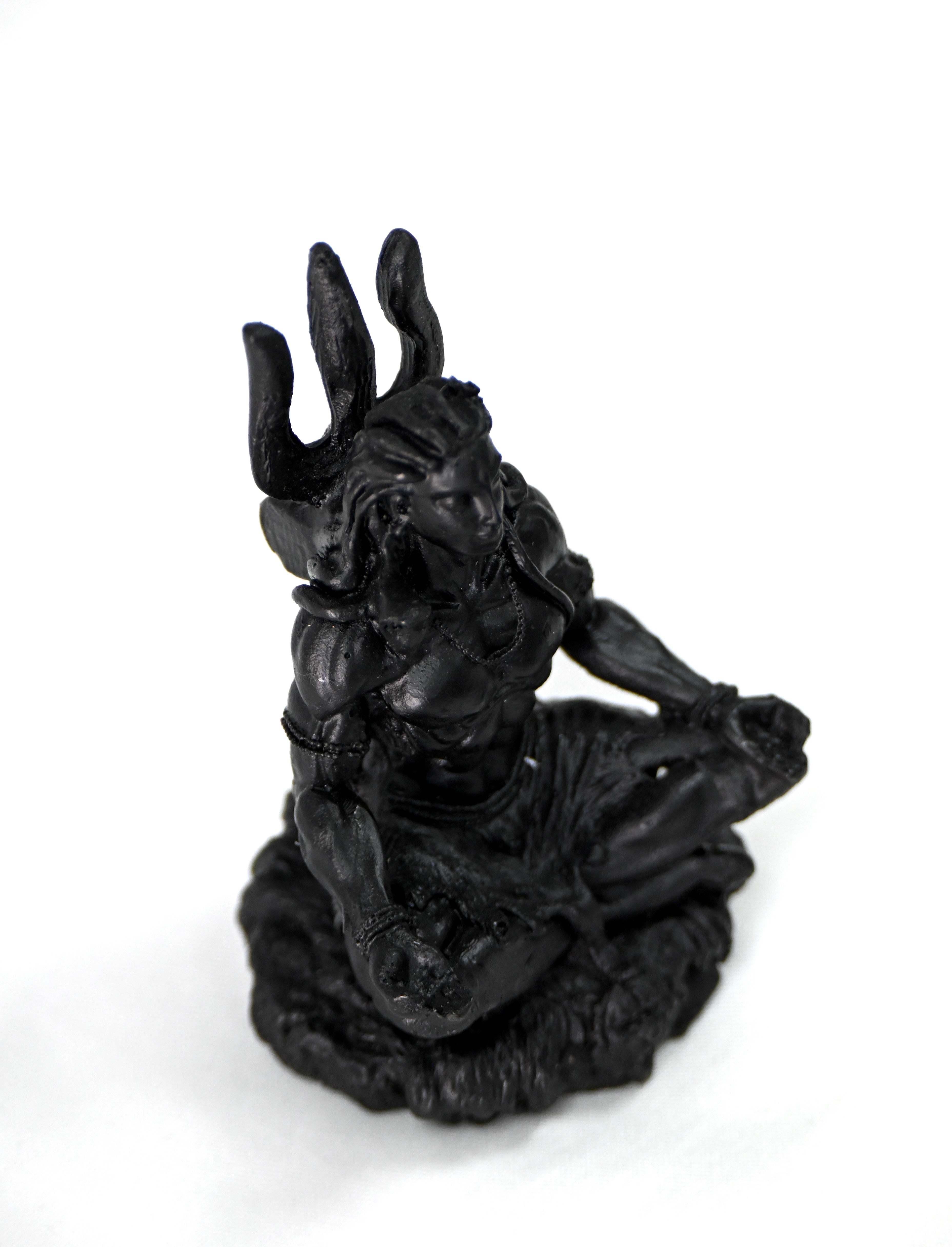 Lord Meditative Adiyogi Shiva Spiritual Idol Miniature for car dashboard, temple, home, gift