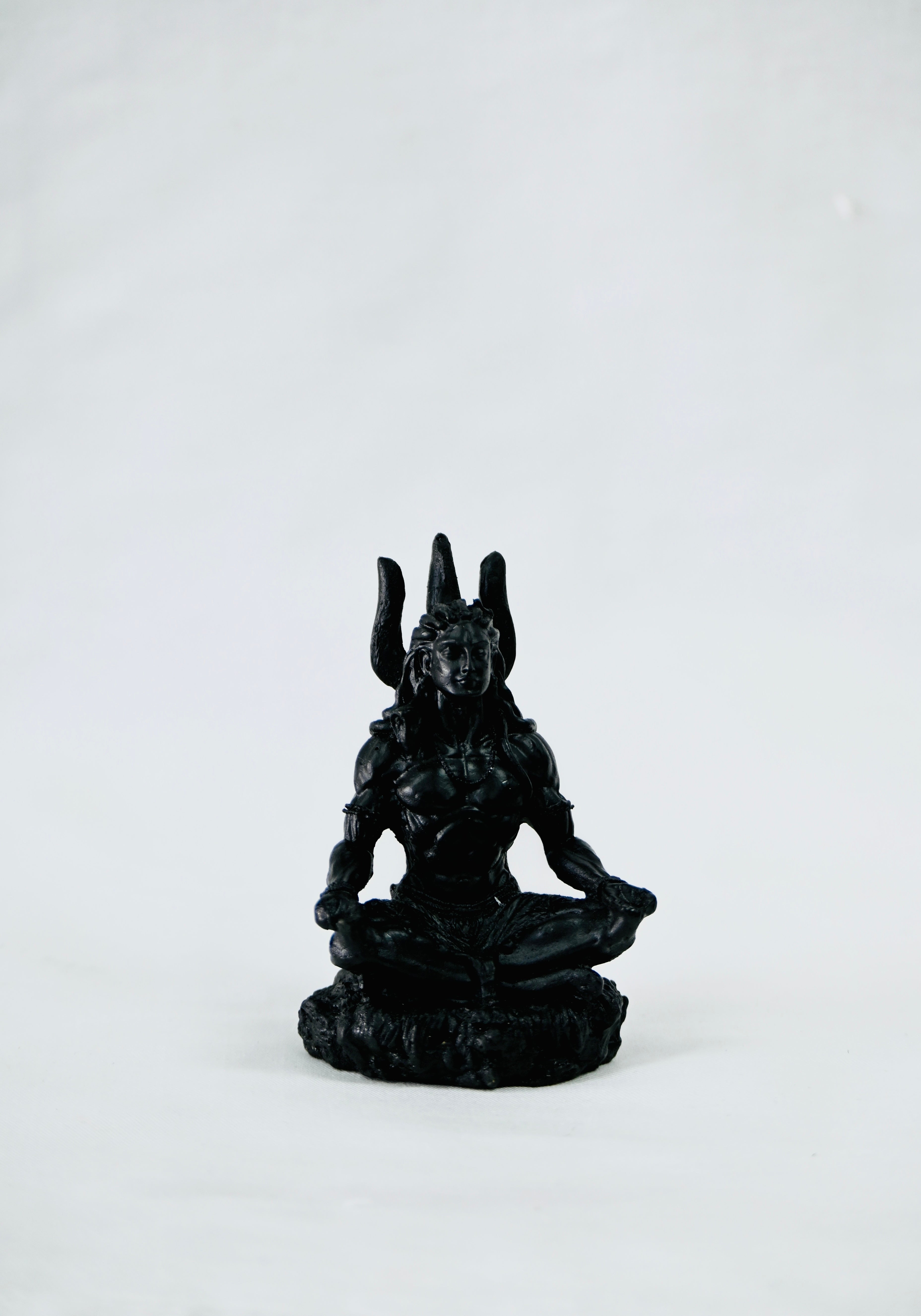 Lord Meditative Adiyogi Shiva Spiritual Idol Miniature for car dashboard, temple, home, gift