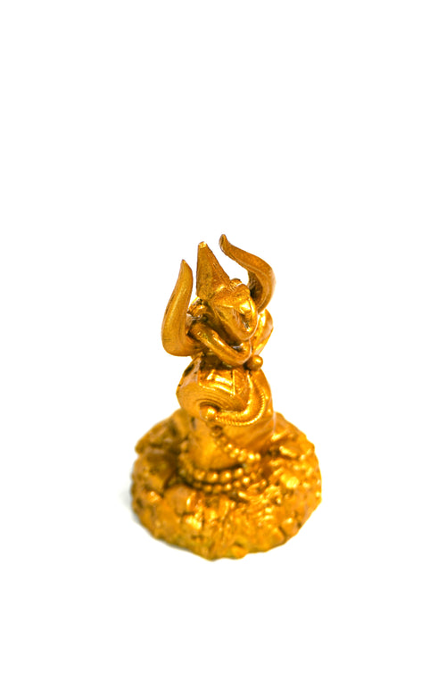 Divine Lord Shiva holding Trishul Spiritual Idol sculpture for Car Dashboard, Home, Gift