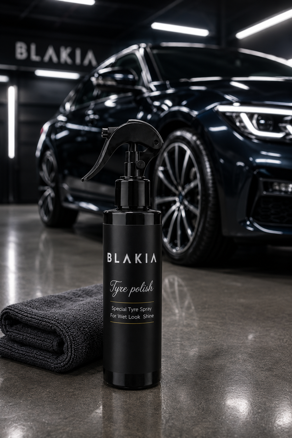 BLAKIA - Special Tyre Spray For Wet Look Shine