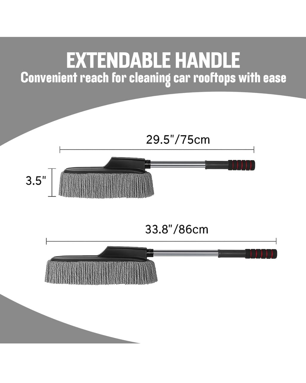 BLAKIA - Zig Zag Car Cleaner Duster